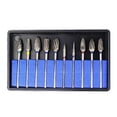 thumbnail image 2 of Fresas de corte, taladro, pulidor, carburo de tungsteno, 10 unidades, 2 of 4