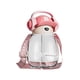 thumbnail image 5 of Bonita botella de agua para niños, taza para beber de 650ml con pajita, botella deportiva, botella de viaje para entrenamiento, senderismo, niños y rosa transparente, 5 of 9