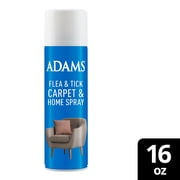 ADAMS Flea & Tick Carpet & Home Spray, Kills Bed Bugs, Fleas, Ticks, Spiders, Ants, For Indoor Home Treatment, 7 Month Flea Protection, Treats Up to 2,000 Sq Ft, 16 oz