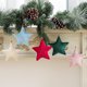 thumbnail image 3 of Decoración de fiesta en casa, árbol de Papá Noel, decoración de estrellas de terciopelo, miniadornos de Navidad por sublimación, 3 of 4