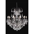 thumbnail image 1 of Elegant Lighting Athena 30" 10 Spectres Lumineux Lustre en Cristal, 1 of 2