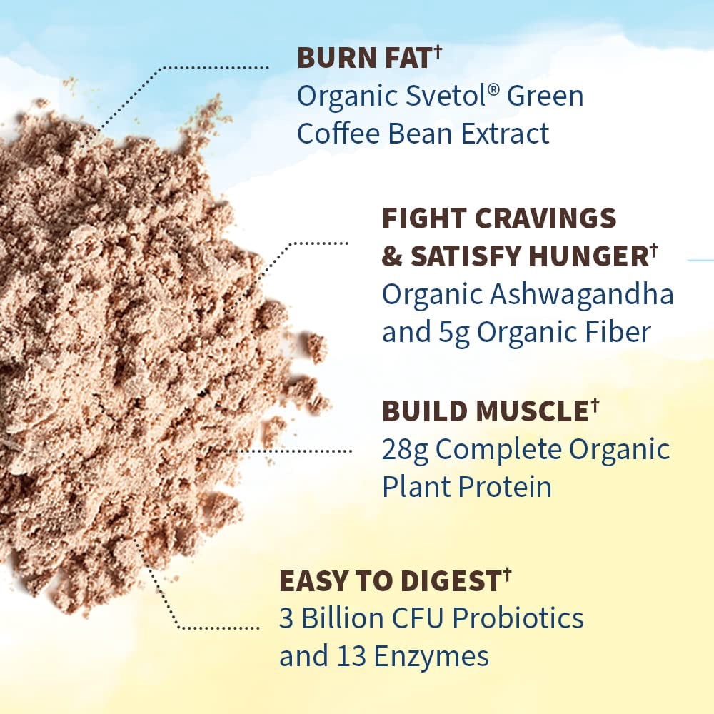 Garden of Life Raw Organic Fit Protein Powder, Chocolate, 20 Servings