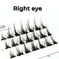 thumbnail image 5 of C Curl Segmented Comic Eyes Lolita Eyelashes Natural Thick Japanese Cosplay Lashes Cluster Lashes Little Devil Fairy False Eyelashes 06, 5 of 8