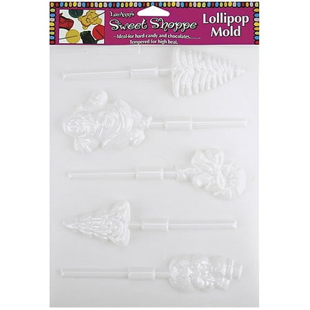 - Sweet Shoppe Candy Molds-5 Cavity Christmas Lollipop