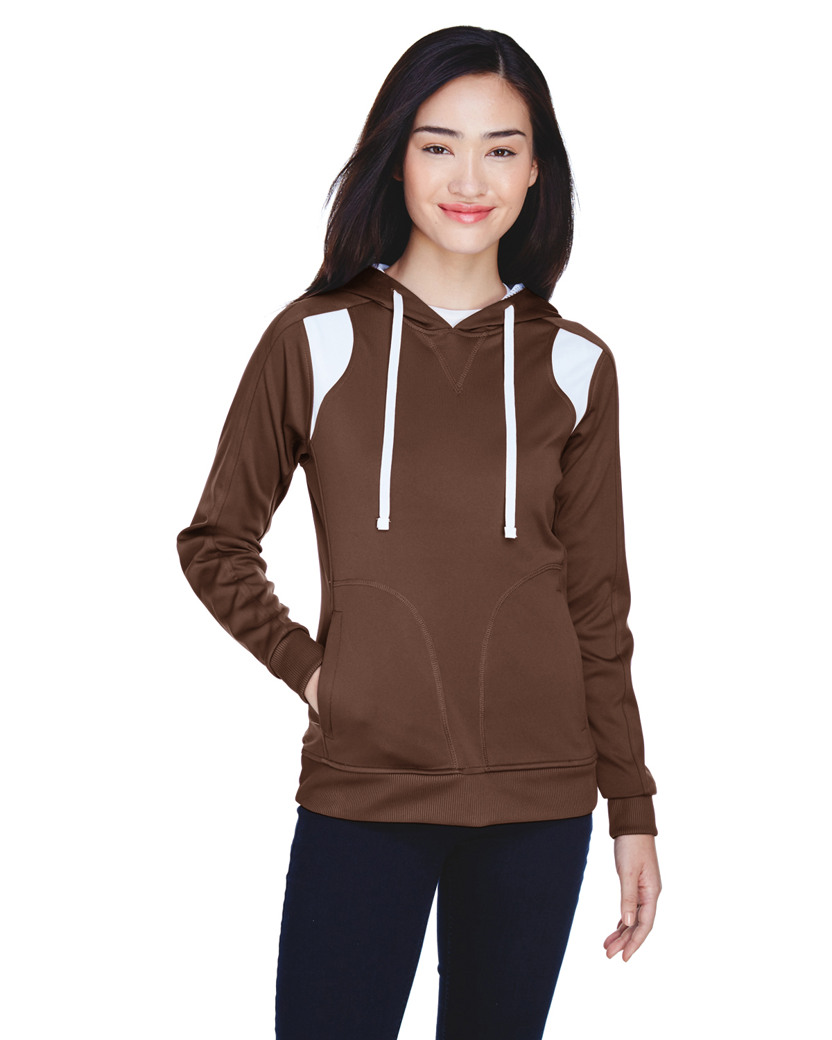 brown hoodie ladies