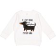 thumbnail image 2 of Inktastic If I Can't Bring My Dachshund, I'm Not Going Toddler Sweatshirt, 2 of 4