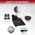 thumbnail image 4 of Alfombrillas LASFIT para Honda Accord Sedan 2018-2022 de TPE, color negro, 4 of 7