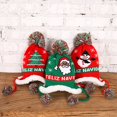 thumbnail image 1 of ON SALE! 2020 New Year Knitted Christmas Hat Beanie Light Up Illuminate Warm Hat For Kids Adults New Year Christmas Decor1One Size He Qiyong unisex, 1 of 1