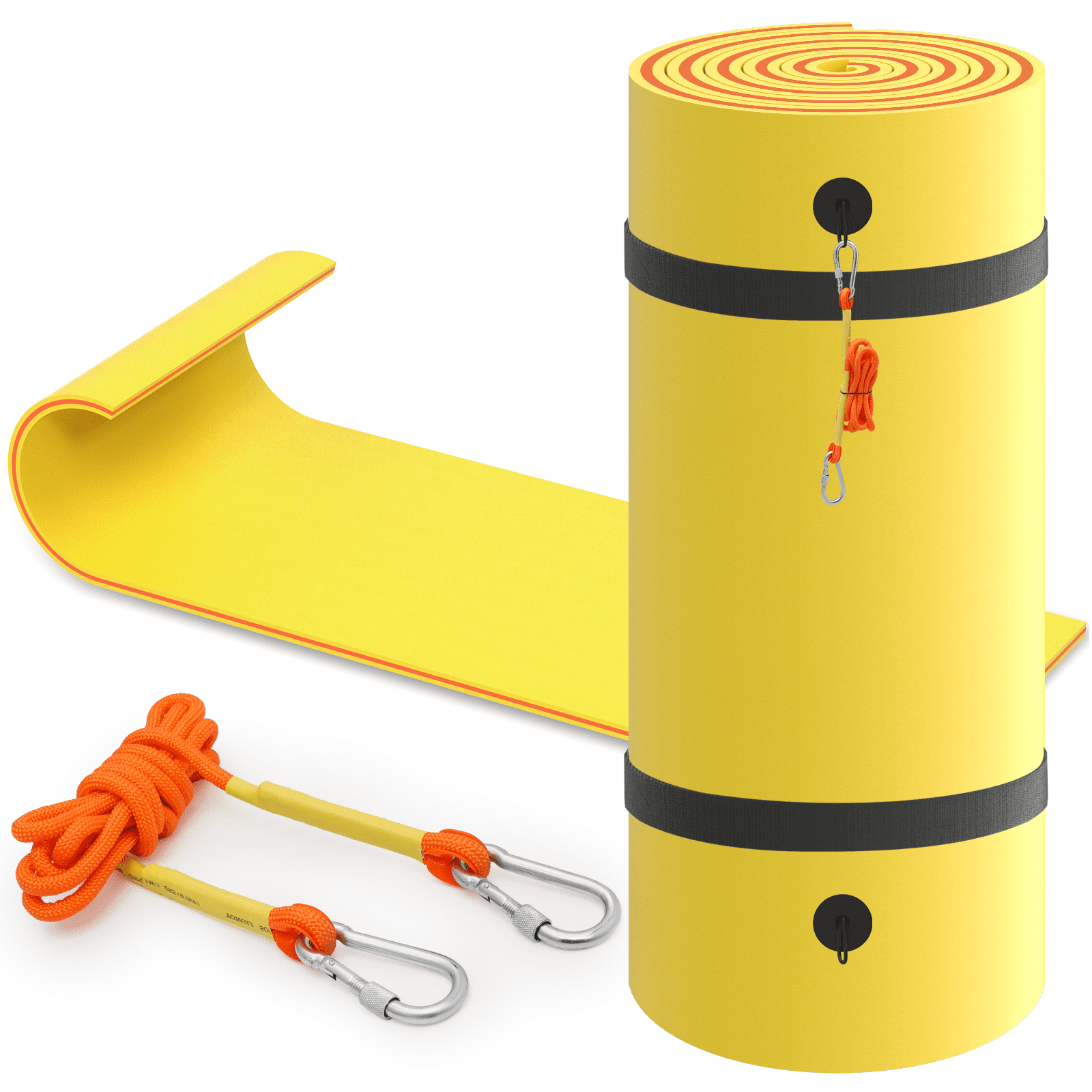 MADOG 18x6FT Floating Water Mat, 3Layer TearResistant XPE Foam Water