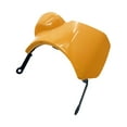 thumbnail image 3 of Dualoai Motorcycle Windshield Windscreen Replacment Protection Wind Screen Deflector Yellow, 3 of 9