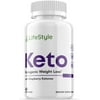 Lifestyle Keto - Ketogenic Weight Loss - Energy & Focus Boosting Dietary Supplements for Weight Management & Metabolism - Advanced Fat Burn Raspberry Ketones Pills - 60 Capsules (1 Pack)