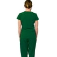 thumbnail image 5 of Green Town Scrubs for Women Scrub Set - Jogger Pant and V-Neck Top, 6 Pockets, Easy Care Uniforms, 5 of 7