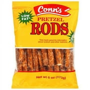 Conn's Low Fat Pretzel Rods, 6oz
