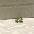 thumbnail image 3 of Pendientes de plata de ley 925 - OLIVA, 2 pares (5 mm, 8 mm), 3 of 7