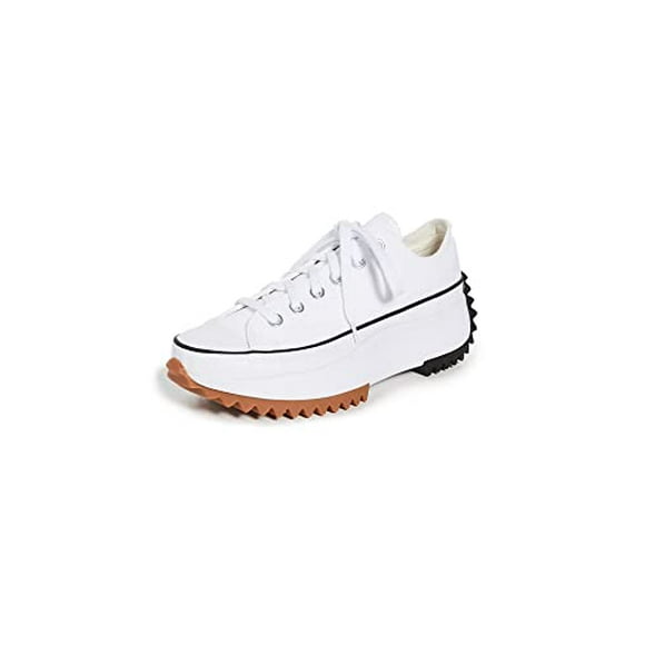Converse Run Star Hike Hi Sneakers, Black/White/Gum, 11.5 US Women/10 US Men