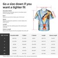 thumbnail image 6 of Lsque Giraffe Come Out From Zipper pattern Hawaiian Shirt for Men, Unisex Summer Beach Casual Short Sleeve Button Down Shirts-3X-Large, 6 of 9