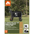 thumbnail image 2 of Ozark Trail All-Terrain Push Pull Wagon, Foldable, Black, 2 of 11
