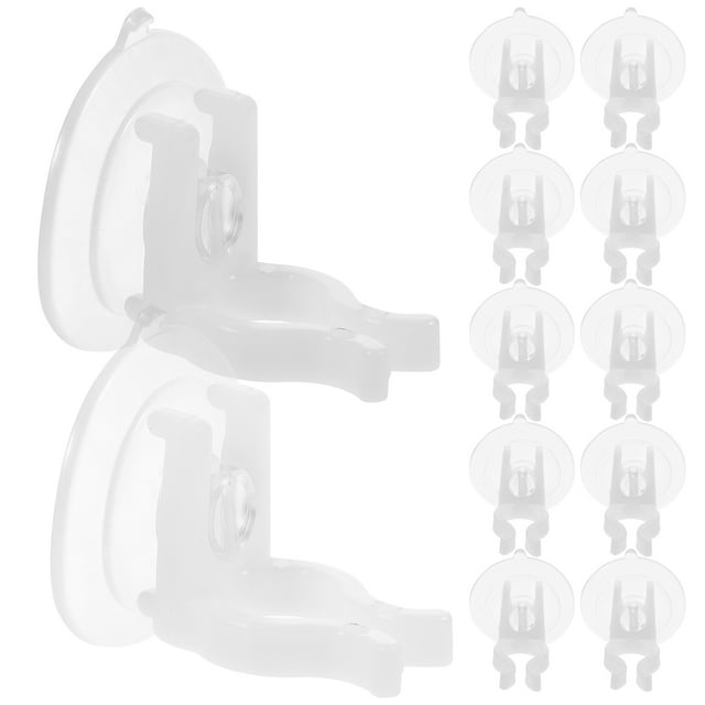 Window Candle Holders 12pcs Window Candle Clamp with Suction Cup