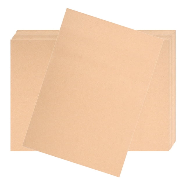 Raindrops 20Pcs Beige Braille Cardstock Paper for Writing with Durable Kraft Material and Tactile Emboss