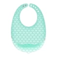 thumbnail image 1 of Babero de alimentación de silicona ajustable Sunnimix para bebé unisex verde, 1 of 8