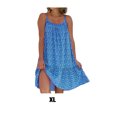 thumbnail image 5 of Dalazy Vintage Style Robe d'Épaule pour Multifonctions d'Été et Robe Boho Élégante Bleu XL, 5 of 5