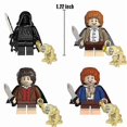 thumbnail image 3 of 18 pcs Lord of the Rings Medieval Knight Minifigures Toy Sets Antique Military Armor Orcher Soldiers Building Blocks [FW], 3 of 5