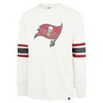thumbnail image 2 of Men's '47 White Tampa Bay Buccaneers Gridiron Premier Brex Long Sleeve T-Shirt, 2 of 3