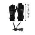 thumbnail image 3 of Hearth & Gear USB Heated Riding Gloves Winter Thermal Touchscreen Gloves With Thick For Warmth And Comfort Weight Training under Desk Elliptical Pedal Ript90 Fit 90 Day Workout Arm Bike Warm Hands, 3 of 4