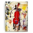 thumbnail image 4 of Ready2HangArt 'In the Groove' Abstract Wrapped Canvas Wall Art 30" W x 40" H, 4 of 5