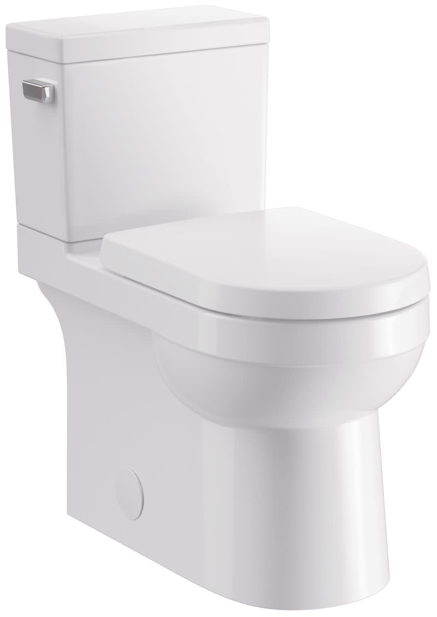 UBCBW45SSH ２つ Gerber Wicker Park 1.28 Gpf Two Piece Elongated Toilet with