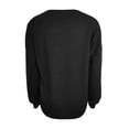 thumbnail image 3 of Black Casual Tops For Women Trendy, Cotton Shirts For Women Loose Fit, Womens Shirts Trendy, Womens Fashion Tops, Athletic Tops, Women's Autumn/Winter V Neck Solid Long Sleeve Top Knit, 3 of 4