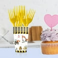 thumbnail image 4 of 24PCs Excavator Disposable Cups 9oz Decorative Paper Cups for Birthday Christmas Party Supplies, 4 of 4