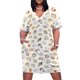 thumbnail image 1 of Vestido de bolsillo suelto con estampado de queso, vestidos de noche, vestidos de fiesta para mujer, ropa de verano para mujer, vestido de verano para mujer 2025, 1 of 6