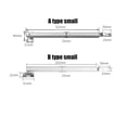 thumbnail image 3 of Automatic Door Closer 60kg Closure Adjustable Gas Spring 110 Degree Positioning Aluminum Alloy ,Easy to Install, 3 of 6