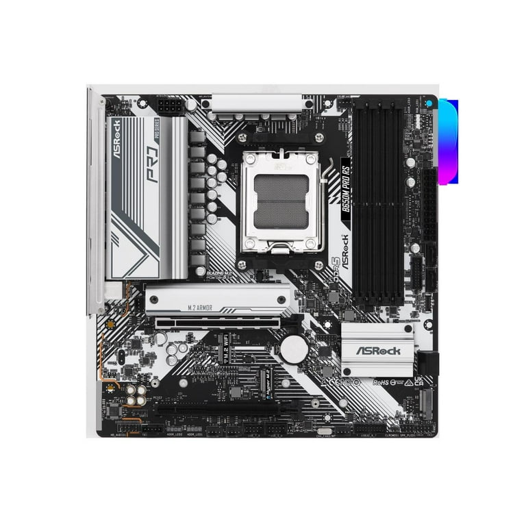 ASRock B650M Pro RS Gaming Desktop Motherboard, AMD B650 Chipset