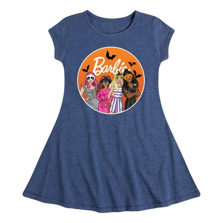 

Barbie - Barbie Friends Halloween - Toddler And Youth Girls Fit And Flare Dress