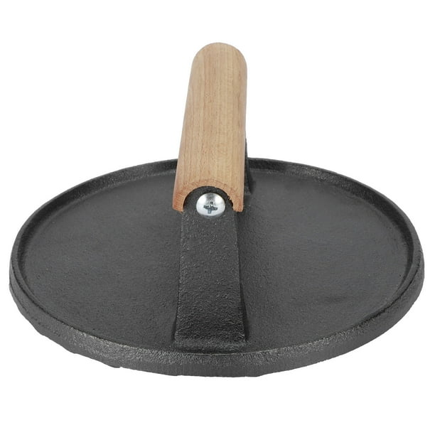 Steak Press,Round BBQ Tool Cast Kitchen Utensils Meat Press Precision