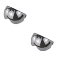 thumbnail image 1 of maskred Replacement Up Down Visor Lens for 3 Button Motorcycle Clear and Durable Face Universal Silver 2Set, 1 of 1