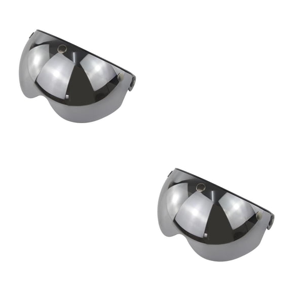 Lente de visera de repuesto Riwesomey para cascos de motocicleta transparente y duradero Type2