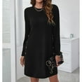 thumbnail image 3 of Vestido Casual,Vestido De Mujer Vestido Midi Un Vestido Midi Vestido Suelto Rendimiento Lleno De Energía, 3 of 6