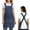 Heart, variant on Cotton Cross Back Apron – Denim Kitchen Apron with Front Pocket, Lightweight