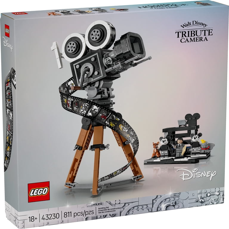 LEGO Disney 43230 Walt Disney Tribute Camera, Collectible Building 