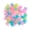 Multi, variant on 100pcs Glow in The Dark Luminous Stars Fluorescent Noctilucent Plastic Stars Wall Stickers Glowing Stars Decals for Home Art Decor Nursery Ceiling Kids Babys Bedroom Room Multicolor