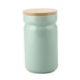 thumbnail image 4 of Siruishop Coffee Canister Porcelain Kitchen Canister Tea Storage Food Storage Container green 1100ml, 4 of 8