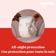 thumbnail image 2 of Pañales Huggies Nighttime Overnites para bebés, tallas 3, 24 unidades, 2 of 8