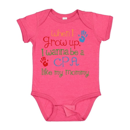 

Inktastic CPA Like Mommy Gift Baby Boy or Baby Girl Bodysuit
