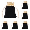 thumbnail image 5 of Velvet Drawstring Bags,Velvet Cloth Gift Bags Jewelry Pouches for Storage Wedding Party Favor Christmas by Elapind, 5 of 5