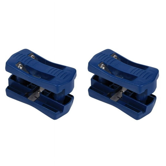 2X Edge Banding Trimmer Veneer Laminate Edge Trimmer Plastic PVC Plywood Melamine Wood Edge Band CutterManual Trimming