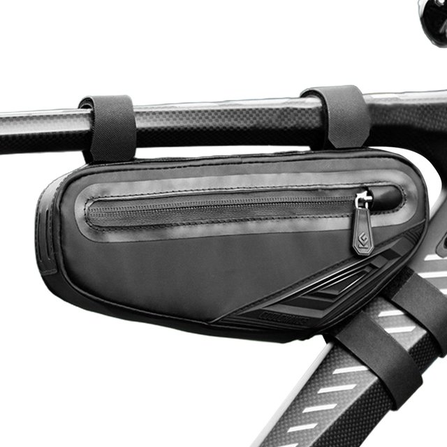 Almacenamiento De Bicicleta Deportiva, Bolsa De Marco De Sillín Triangular Impermeable, Bolsa De Herramientas De Bicicleta Para Ciclismo Eigraketly OD012732-00