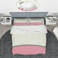 thumbnail image 3 of Designart 'GeometricNeapolitan I' Geometric Duvet Cover Set, 3 of 4